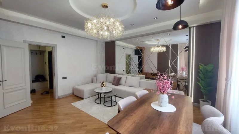 Satılır 3 otaqlı Mənzil Yeni tikili 110 m² Elmlər Akademiyası m.