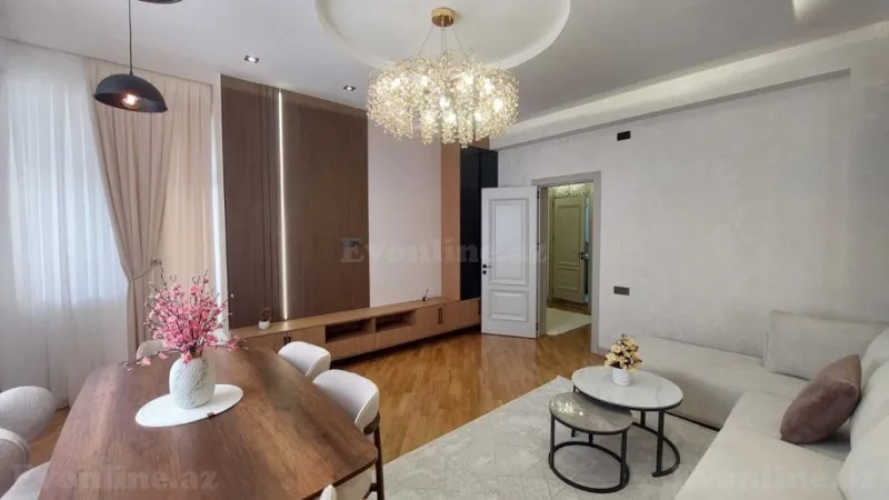 Satılır 3 otaqlı Mənzil Yeni tikili 110 m² Elmlər Akademiyası m. - şəkil 3