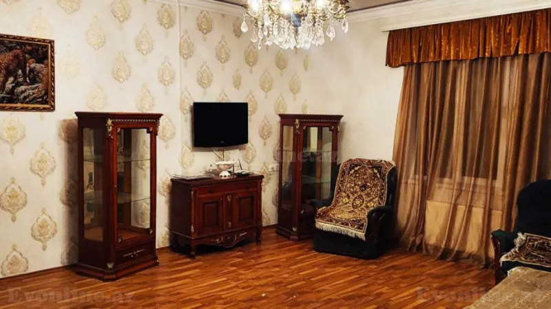 Kirayə verilir 2 otaqlı Mənzil Yeni tikili 94 m² Nərimanov r. - şəkil 4