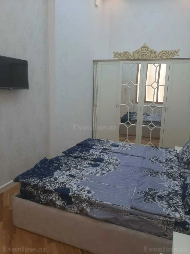 Kirayə verilir 3 otaqlı Mənzil Yeni tikili 115 m² Nəsimi r. - şəkil 2