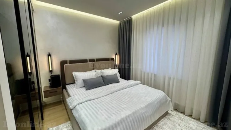 Kirayə verilir 2 otaqlı Mənzil Yeni tikili 100 m² Nizami m. - şəkil 4