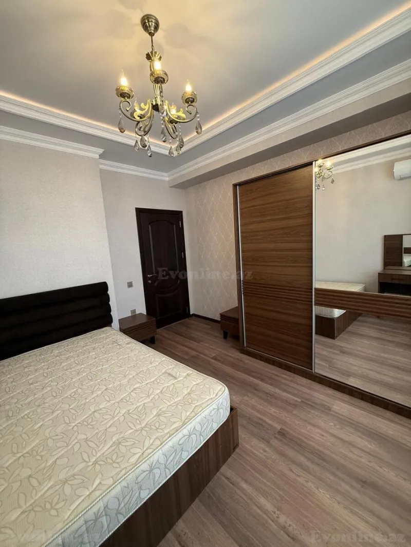 Kirayə verilir 2 otaqlı Mənzil Yeni tikili 61 m² Qara Qarayev m. - şəkil 3