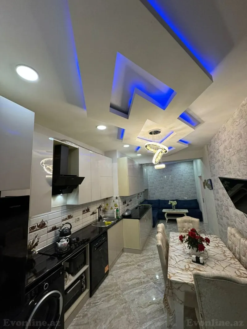 Satılır 2 otaqlı Mənzil Yeni tikili 105 m² Qara Qarayev m. - şəkil 6