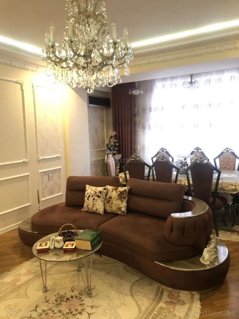 Satılır 5 otaqlı Mənzil Yeni tikili 170 m² İnşaatçılar m. - şəkil 3