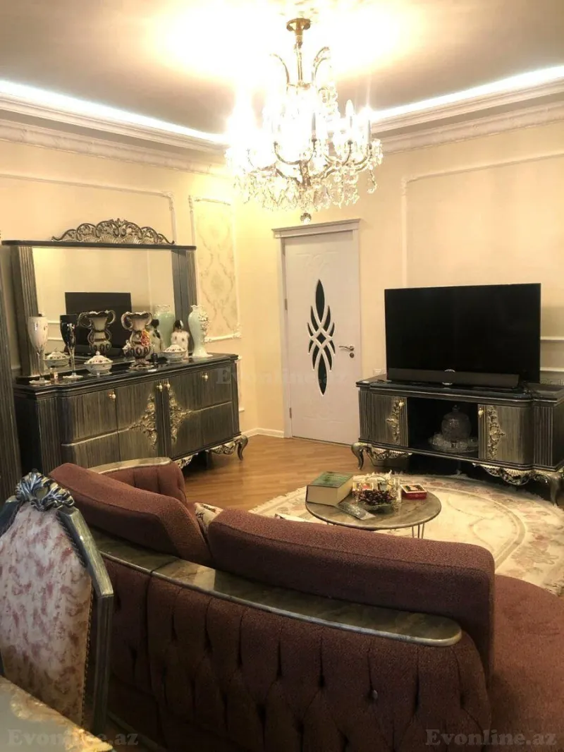 Satılır 5 otaqlı Mənzil Yeni tikili 170 m² İnşaatçılar m. - şəkil 5