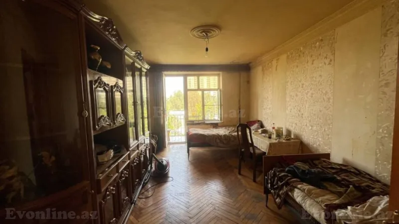 Satılır 3 otaqlı Mənzil Köhnə tikili 80 m² Nəsimi r. - şəkil 4