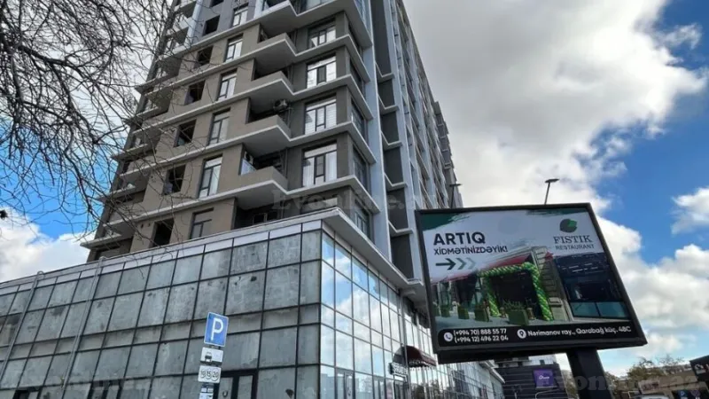 Satılır 2 otaqlı Mənzil Yeni tikili 57 m² Nərimanov r. - şəkil 3