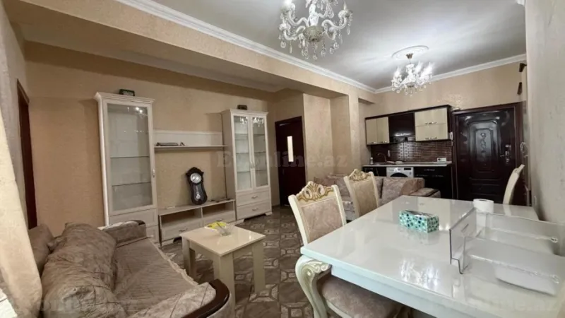 Kirayə verilir 2 otaqlı Mənzil Yeni tikili 68 m² Xətai m. - şəkil 2