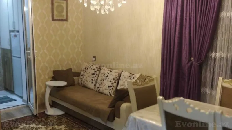 Kirayə verilir 2 otaqlı Mənzil Köhnə tikili 50 m² İnşaatçılar m. - şəkil 3