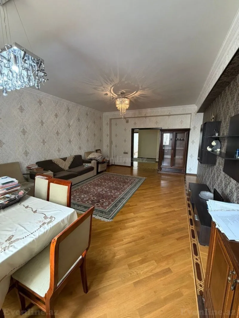 Satılır 3 otaqlı Mənzil Yeni tikili 124 m² Həzi Aslanov - şəkil 2