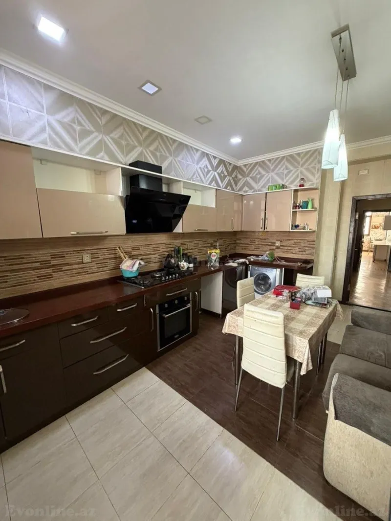 Satılır 3 otaqlı Mənzil Yeni tikili 124 m² Həzi Aslanov - şəkil 3