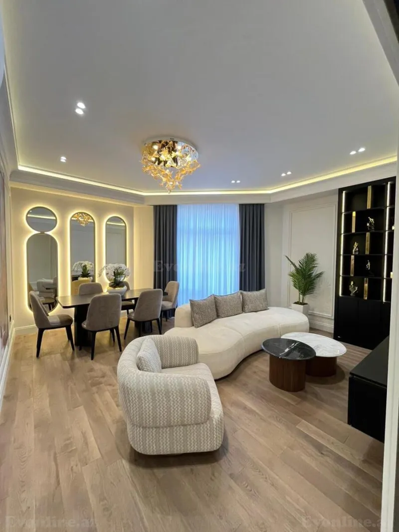 Satılır 3 otaqlı Mənzil Yeni tikili 123 m² Xətai r.