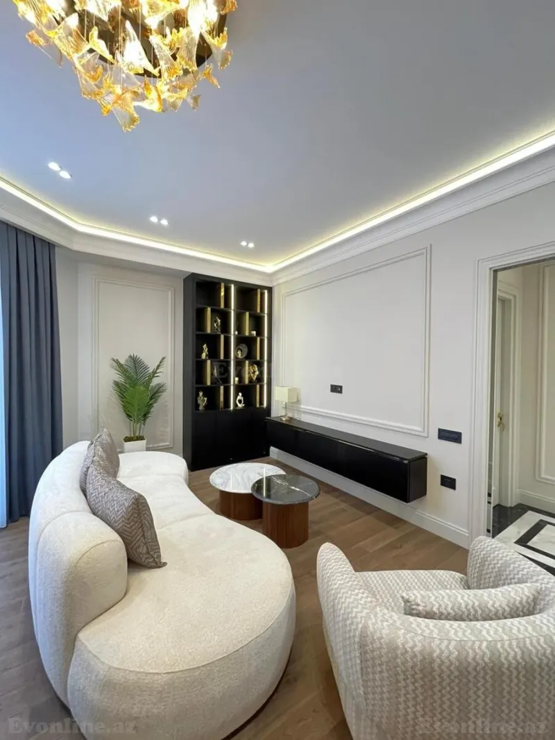 Satılır 3 otaqlı Mənzil Yeni tikili 123 m² Xətai r. - şəkil 2