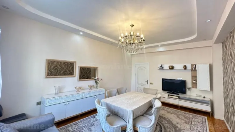 Satılır 3 otaqlı Mənzil Yeni tikili 90 m² Memar Əcəmi m. - şəkil 2