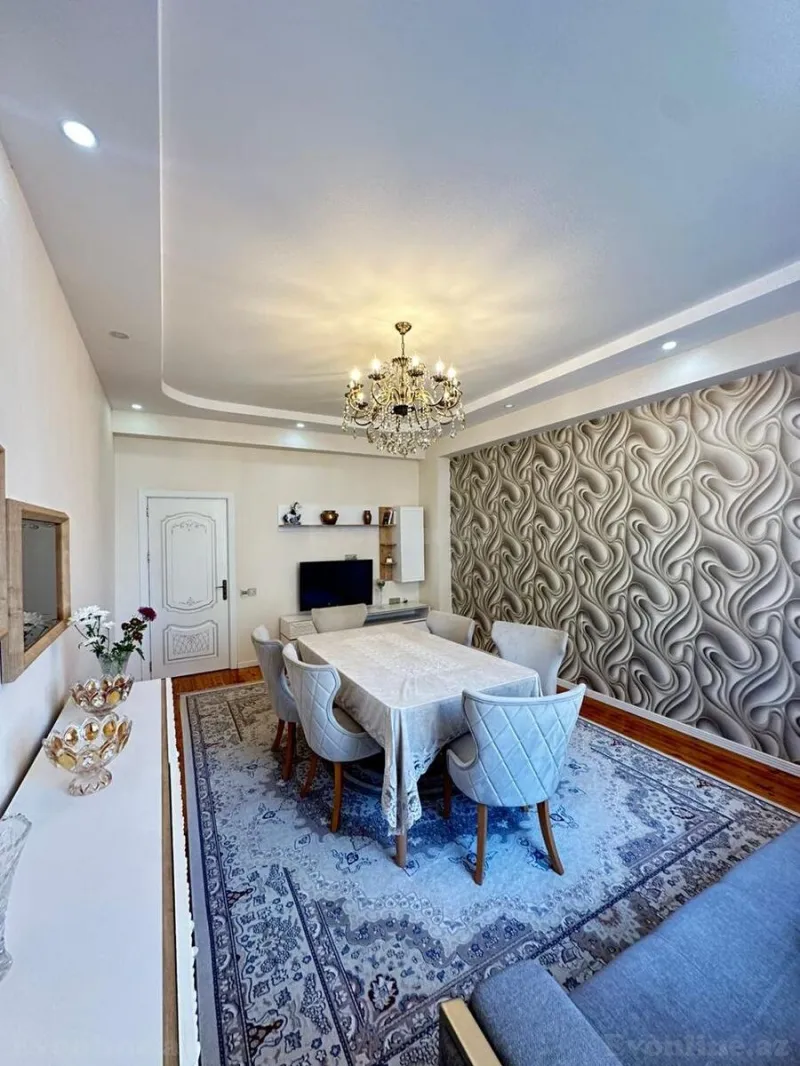 Satılır 3 otaqlı Mənzil Yeni tikili 90 m² Memar Əcəmi m. - şəkil 4