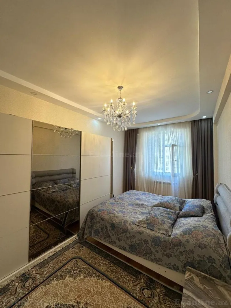 Satılır 3 otaqlı Mənzil Yeni tikili 90 m² Memar Əcəmi m. - şəkil 7