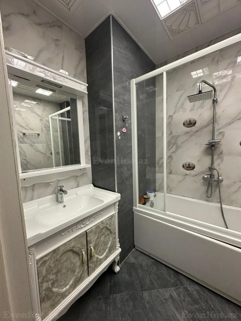 Kirayə verilir 2 otaqlı Mənzil Yeni tikili 110 m² 8-ci mikrorayon - şəkil 10