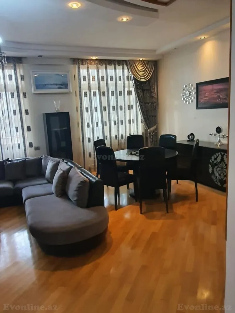 Satılır 3 otaqlı Mənzil Yeni tikili 145 m² Qara Qarayev m. - şəkil 2