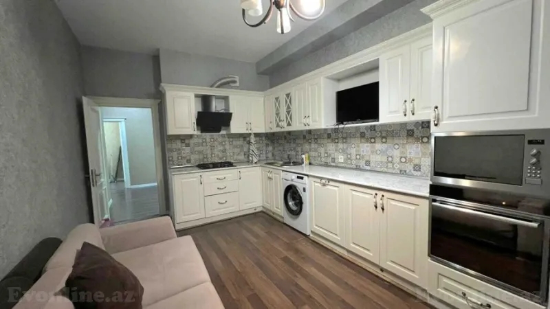 Kirayə verilir 3 otaqlı Mənzil Yeni tikili 135 m² Nəsimi r. - şəkil 4