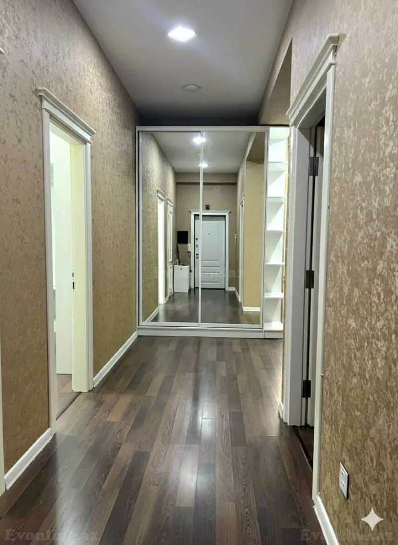 Kirayə verilir 3 otaqlı Mənzil Yeni tikili 135 m² Nəsimi r. - şəkil 14