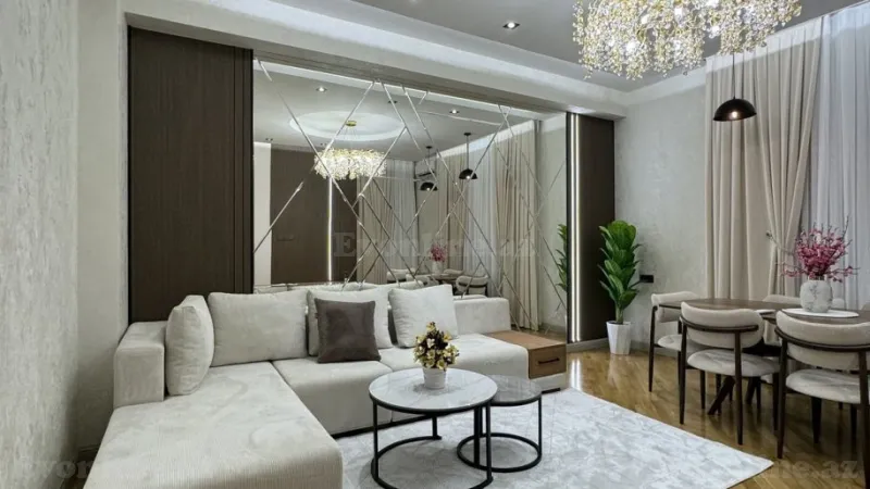 Satılır 3 otaqlı Mənzil Yeni tikili 115 m² Elmlər Akademiyası m. - şəkil 3