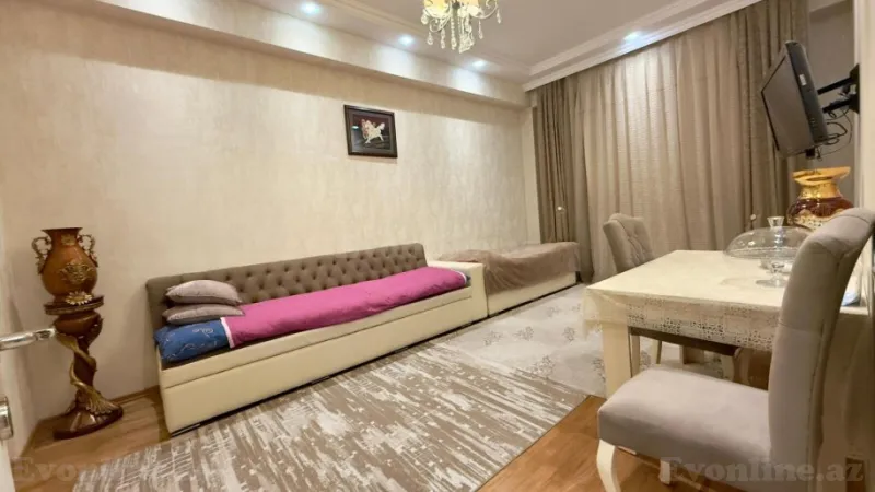 Satılır 1 otaqlı Mənzil Yeni tikili 45 m² 8-ci mikrorayon - şəkil 2