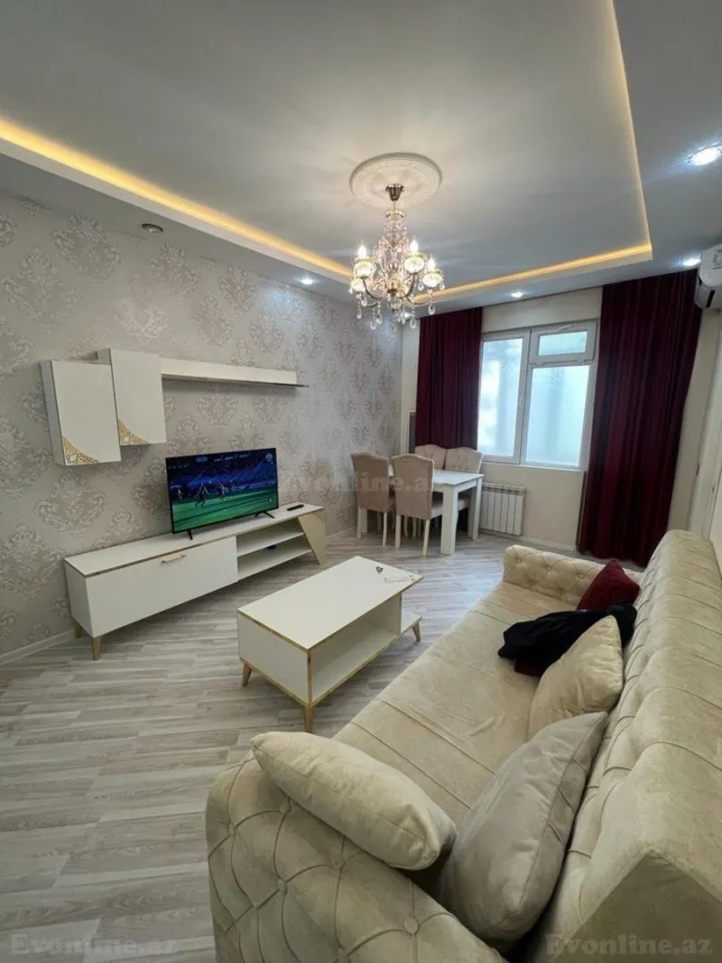 Kirayə verilir 2 otaqlı Mənzil Köhnə tikili 45 m² 7-ci mikrorayon - şəkil 2