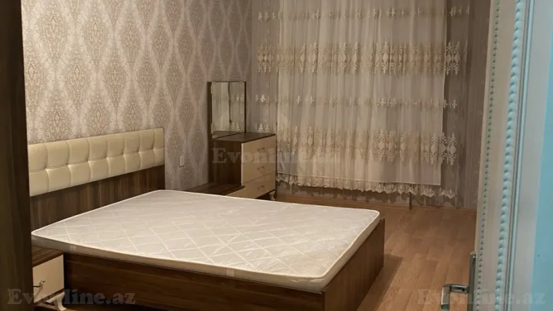 Kirayə verilir 3 otaqlı Mənzil Yeni tikili 110 m² Nərimanov r. - şəkil 3