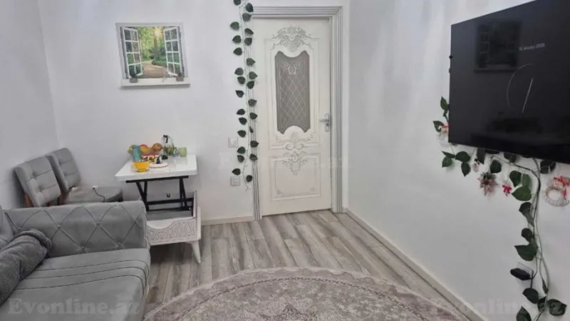 Satılır 2 otaqlı Mənzil Yeni tikili 58 m² Həzi Aslanov m. - şəkil 3