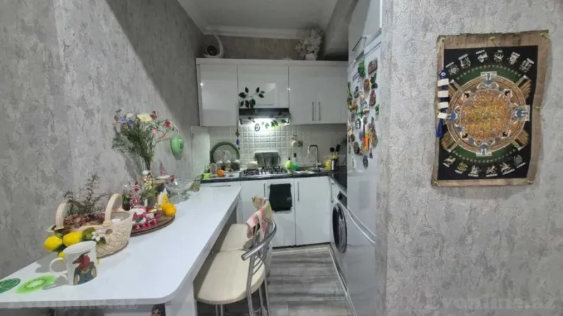 Satılır 2 otaqlı Mənzil Yeni tikili 58 m² Həzi Aslanov m. - şəkil 5