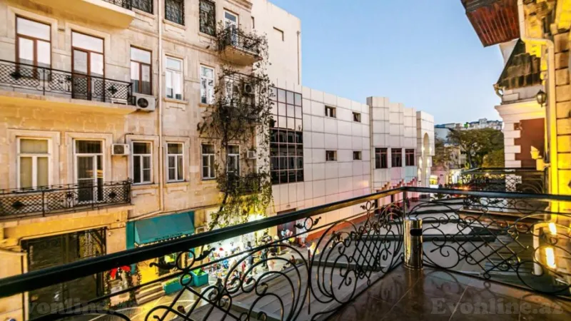 Kirayə verilir 4 otaqlı Mənzil Köhnə tikili 130 m² Sahil m. - şəkil 2