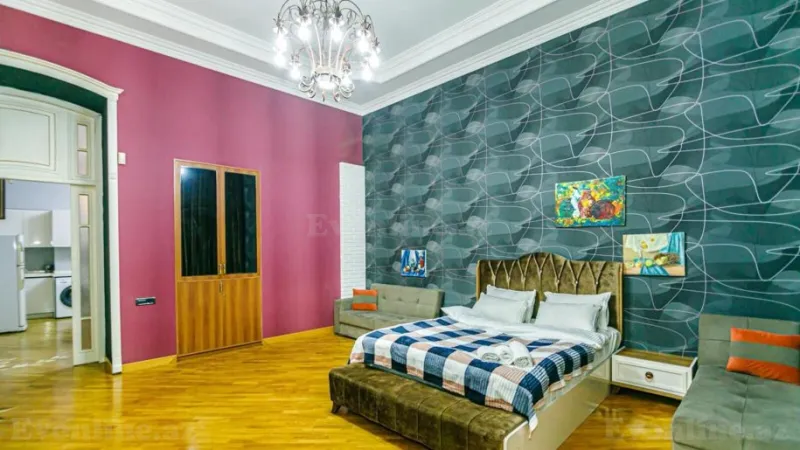 Kirayə verilir 4 otaqlı Mənzil Köhnə tikili 130 m² Sahil m. - şəkil 10