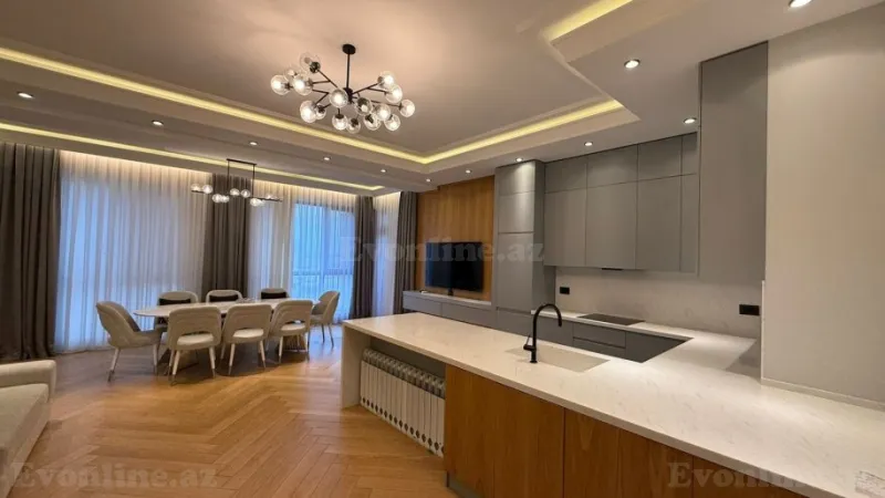 Kirayə verilir 2 otaqlı Mənzil Yeni tikili 110 m² 3-cü mikrorayon