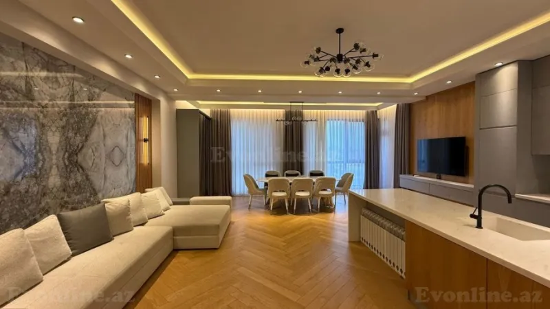 Kirayə verilir 2 otaqlı Mənzil Yeni tikili 110 m² 3-cü mikrorayon - şəkil 2