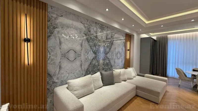 Kirayə verilir 2 otaqlı Mənzil Yeni tikili 110 m² 3-cü mikrorayon - şəkil 7