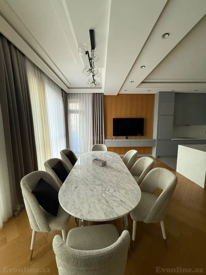 Kirayə verilir 2 otaqlı Mənzil Yeni tikili 110 m² 3-cü mikrorayon - şəkil 12