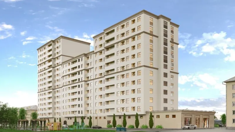 Satılır 1 otaqlı Mənzil Yeni tikili 46.1 m² Sabunçu r. - şəkil 3