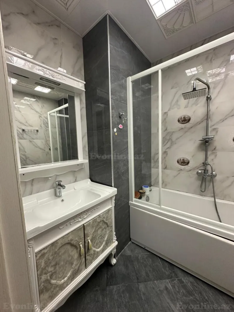 Kirayə verilir 2 otaqlı Mənzil Yeni tikili 110 m² 8-ci mikrorayon - şəkil 7