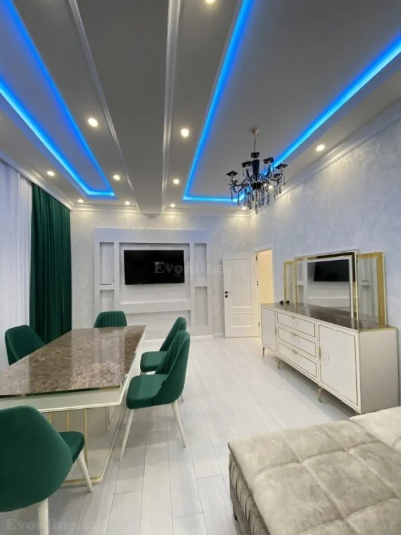 Kirayə verilir 3 otaqlı Mənzil Yeni tikili 120 m² Nizami m. - şəkil 2