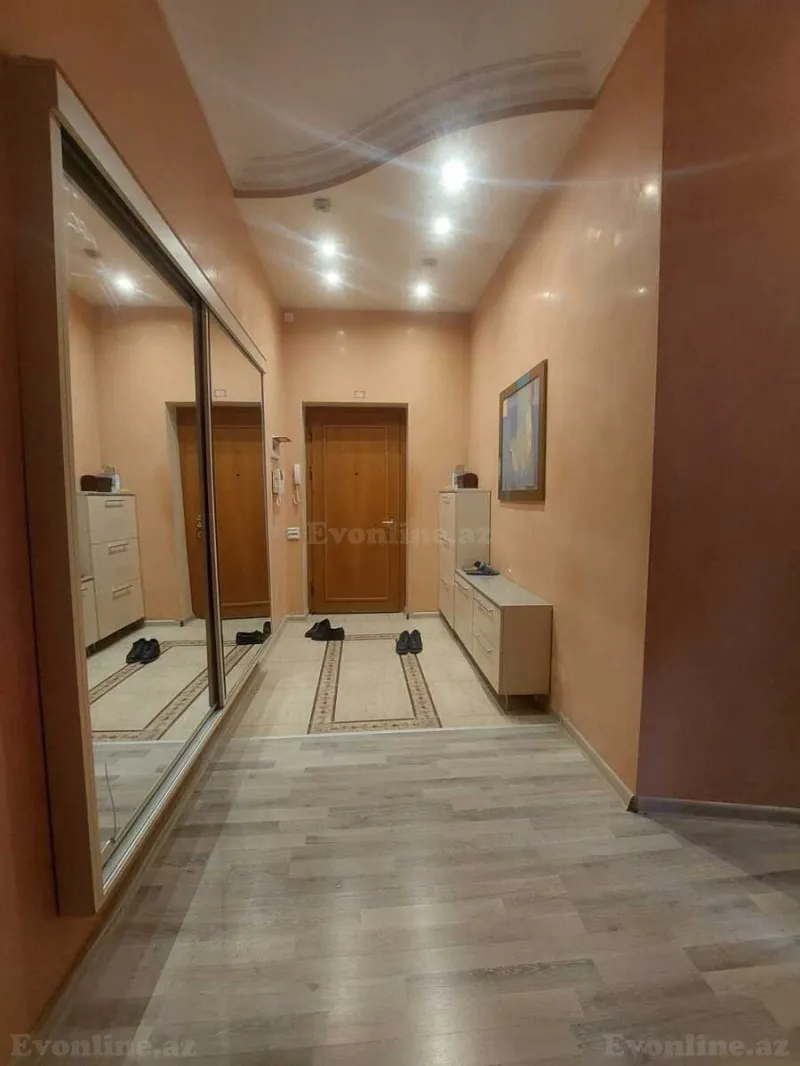 Kirayə verilir 3 otaqlı Mənzil Yeni tikili 120 m² Nəsimi r. - şəkil 4