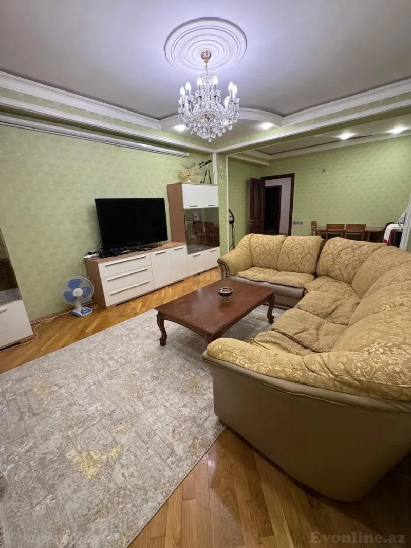 Kirayə verilir 3 otaqlı Mənzil Yeni tikili 150 m² Gənclik m. - şəkil 3