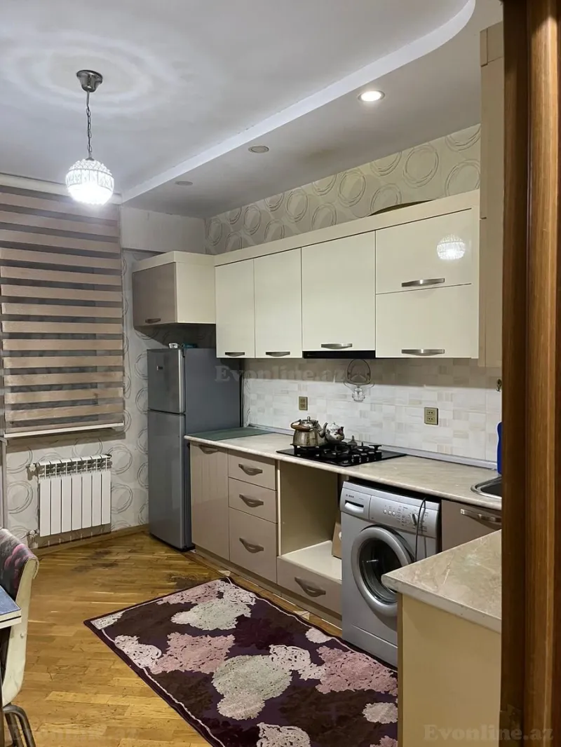 Kirayə verilir 3 otaqlı Mənzil Yeni tikili 130 m² Qara Qarayev m. - şəkil 18
