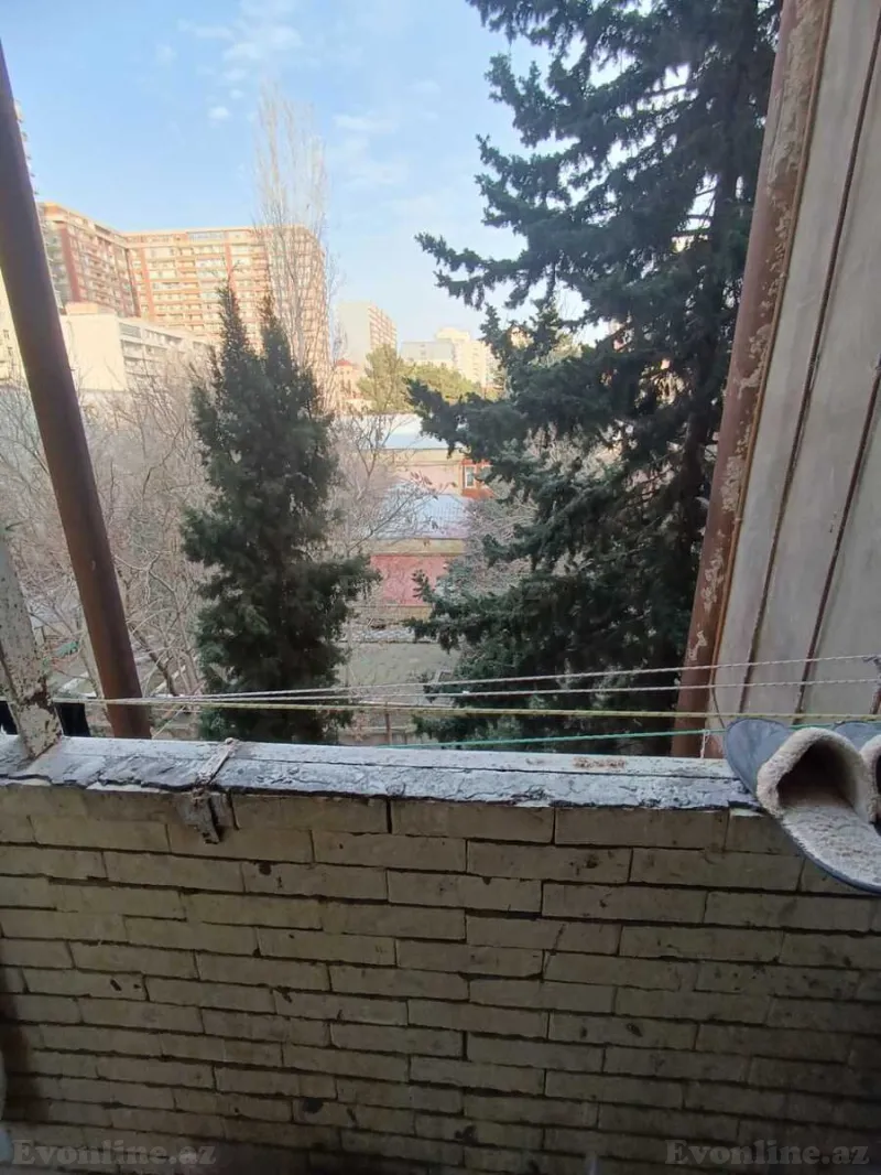Satılır 3 otaqlı Mənzil Köhnə tikili 91 m² Nəsimi r. - şəkil 8