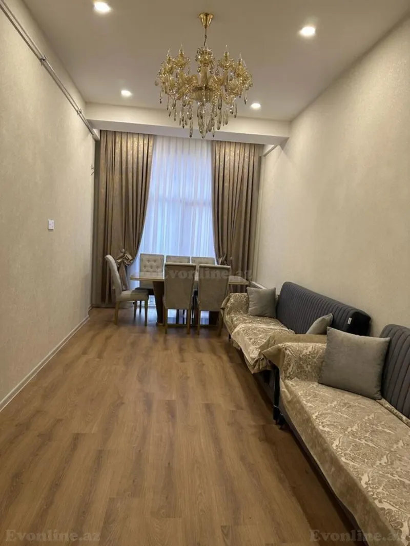 Kirayə verilir 2 otaqlı Mənzil Yeni tikili 60 m² Nəriman Nərimanov m. - şəkil 3
