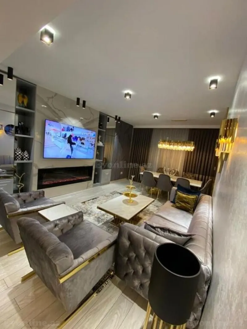 Kirayə verilir 3 otaqlı Mənzil Yeni tikili 132 m² Nəsimi r. - şəkil 3