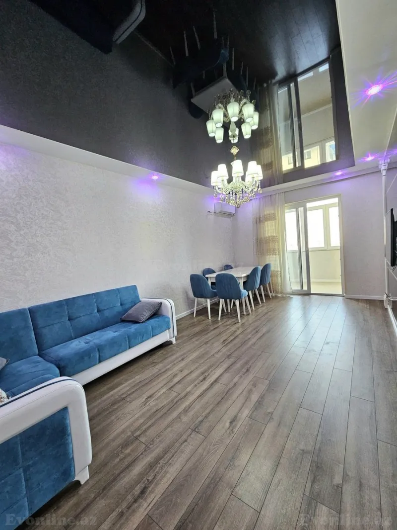 Kirayə verilir 2 otaqlı Mənzil Yeni tikili 75 m² 8 Noyabr m. - şəkil 4