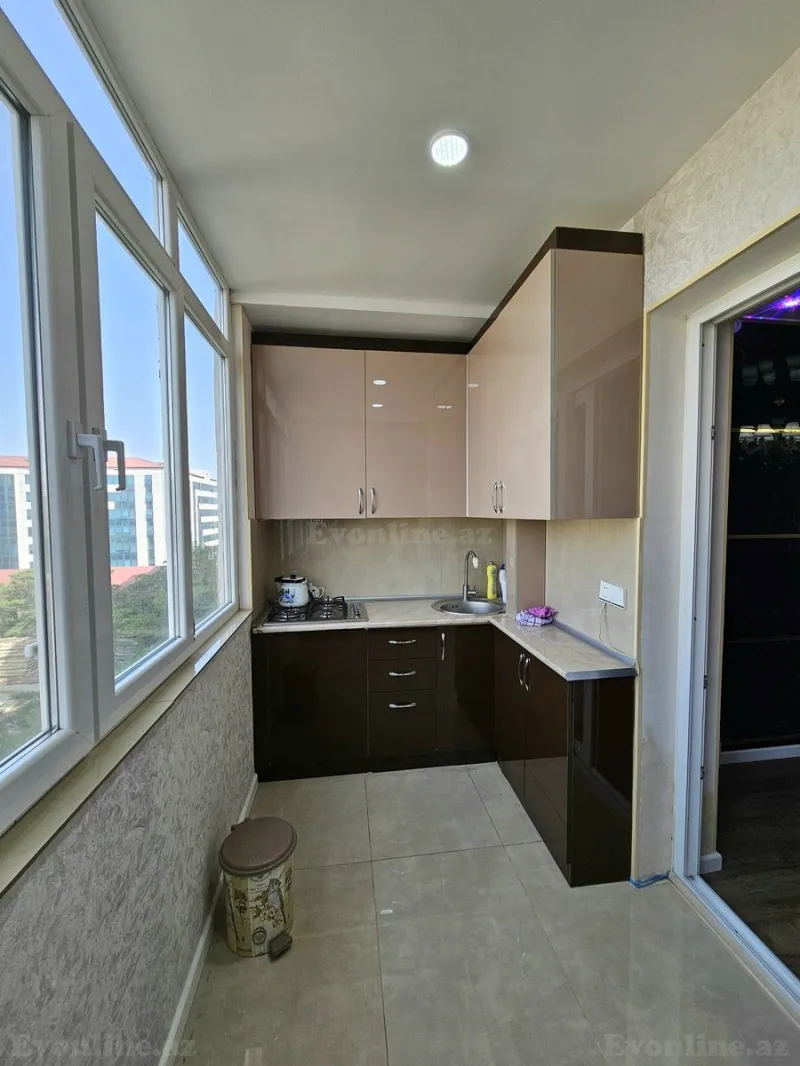 Kirayə verilir 2 otaqlı Mənzil Yeni tikili 75 m² 8 Noyabr m. - şəkil 5