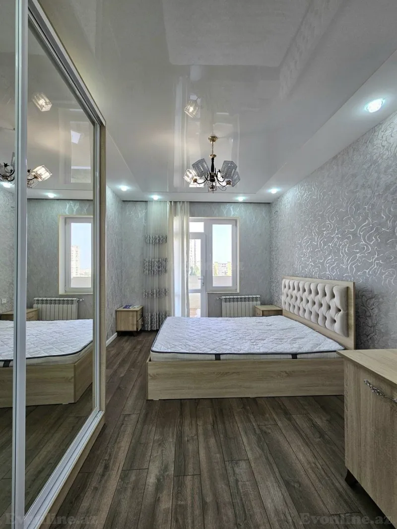 Kirayə verilir 2 otaqlı Mənzil Yeni tikili 75 m² 8 Noyabr m. - şəkil 9