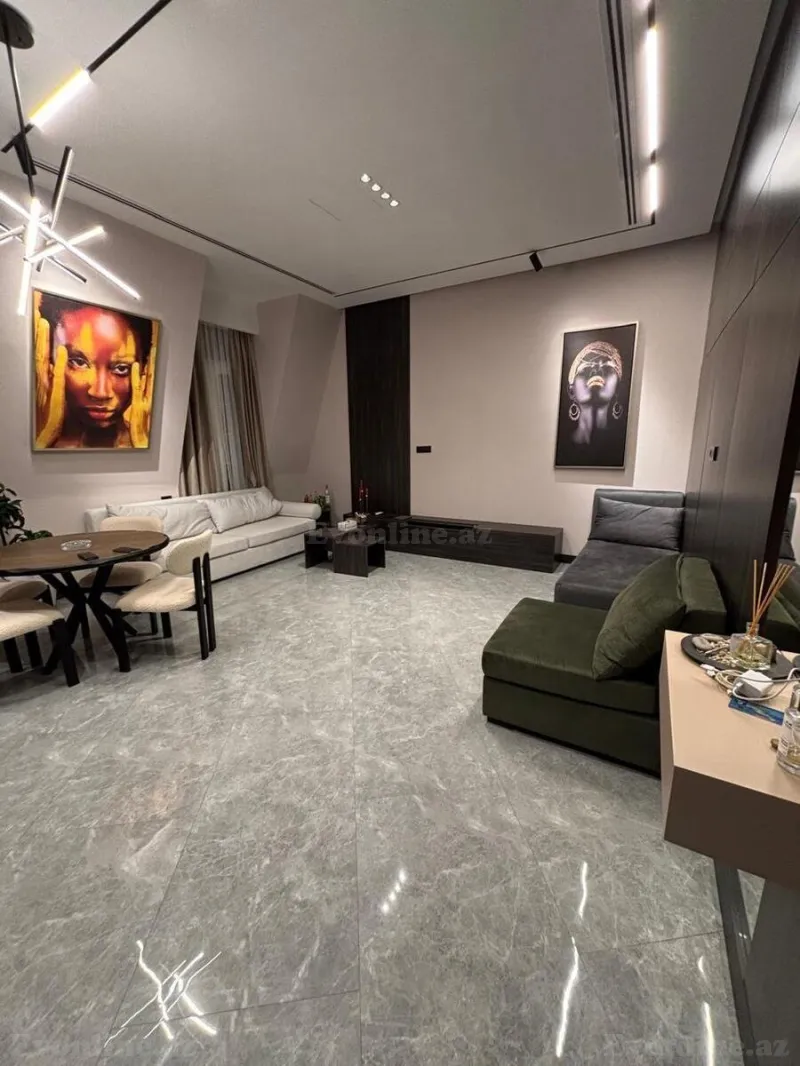 Kirayə verilir 2 otaqlı Mənzil Yeni tikili 65 m² Xətai r. - şəkil 3