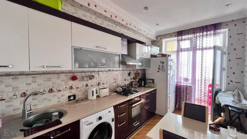 Satılır 2 otaqlı Mənzil Yeni tikili 86 m² Qara Qarayev m. - şəkil 7